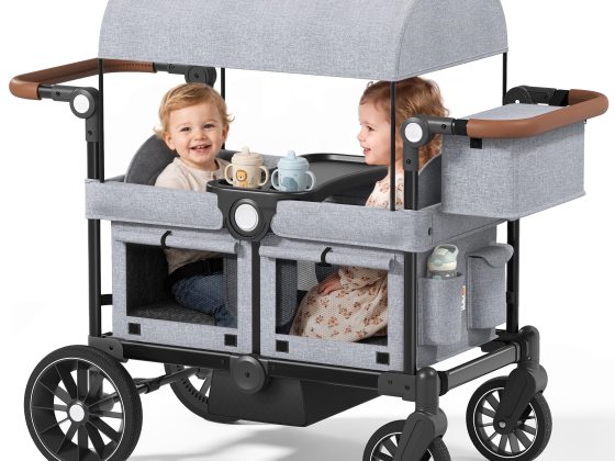 Kinder King Folding Wagon Stroller for 2 Kids Review 2026